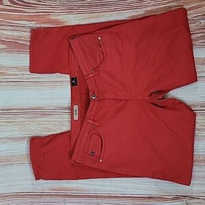 Adriano Goldschmied The Stilt Cigarette leg Red Skinny jeans